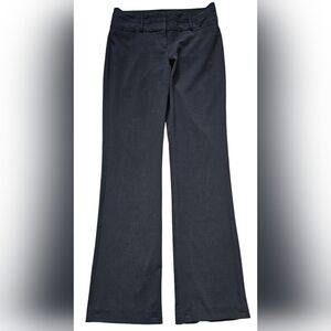 Maurices Black Flared Slacks, "I Am Smart"  style. Size 3/4R